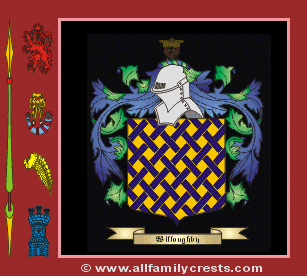 Willoby Coat of Arms, Family Crest - Click here to view
