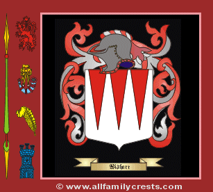 Wisharte Coat of Arms, Family Crest - Click here to view