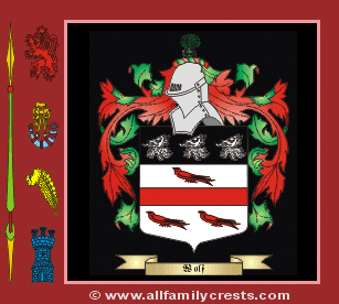 Wolfe Coat of Arms, Family Crest - Click here to view