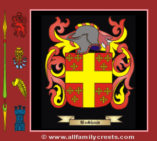 Woodhous Coat of Arms, Family Crest - Click here to view