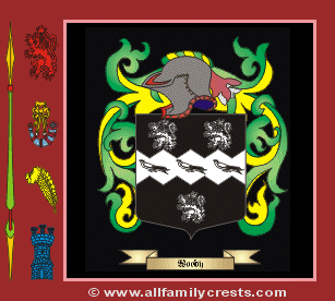 Woodie Coat of Arms, Family Crest - Click here to view