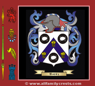 Woosley Coat of Arms, Family Crest - Click here to view