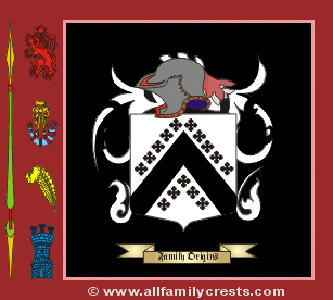 Worrall Coat of Arms, Family Crest - Click here to view