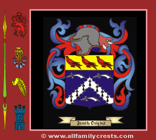Wrae Coat of Arms, Family Crest - Click here to view