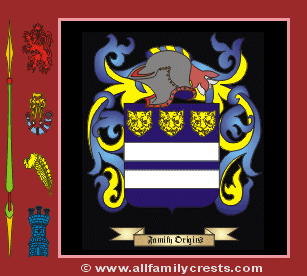 Wright Coat of Arms, Family Crest - Click here to view