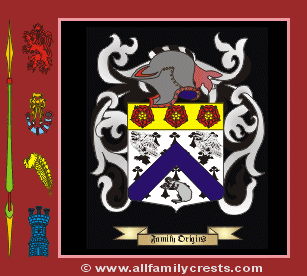Wriglee Coat of Arms, Family Crest - Click here to view