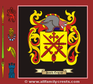 Youart Coat of Arms, Family Crest - Click here to view