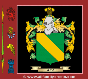 Zeris Coat of Arms, Family Crest - Click here to view