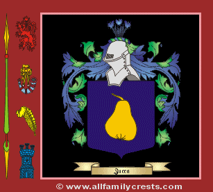 Zuca Coat of Arms, Family Crest - Click here to view